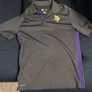 Nike Dri-Fit Minnesota Vikings golf polo